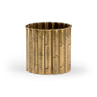 Wildwood Brass Small Bamboo Planter