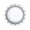 Haviland Reves Du Nil Rim Soup Plates - Platinum - Set of 2