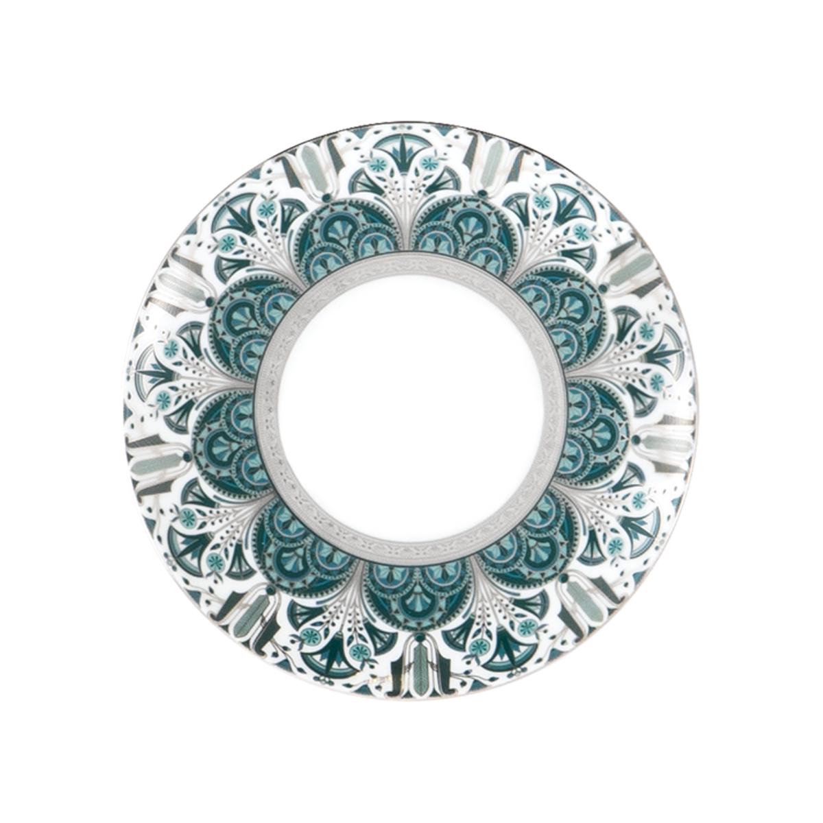 Haviland Reves Du Nil Dessert Plates - Platinum - Set of 2