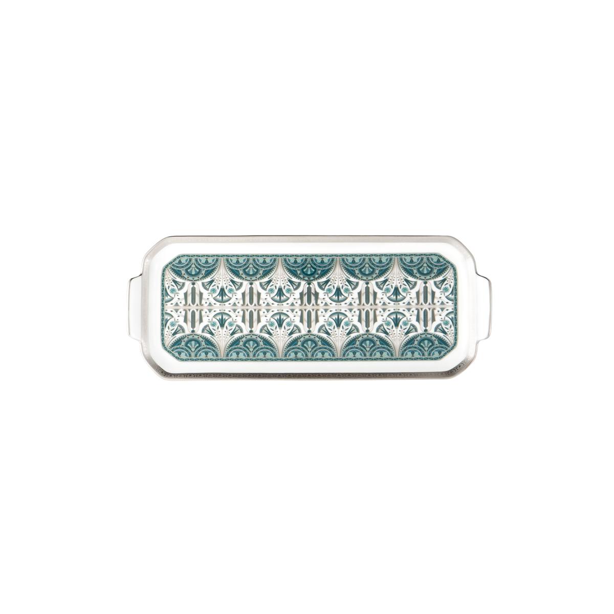 Haviland Reves Du Nil Oblong Cake Platter - Platinum