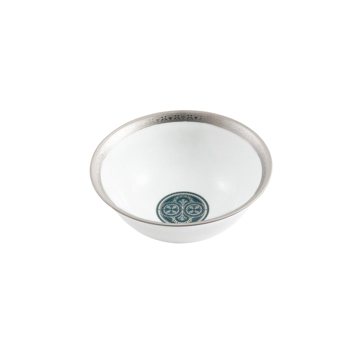 Haviland Reves Du Nil Soup Bowls - Platinum - Set of 2