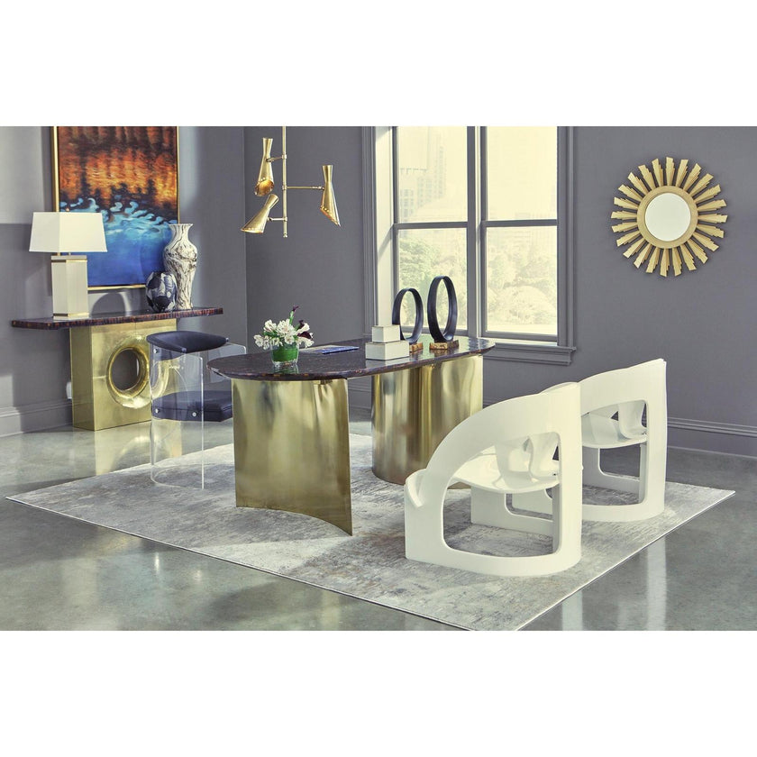 Wildwood Calacatta Gold Vase