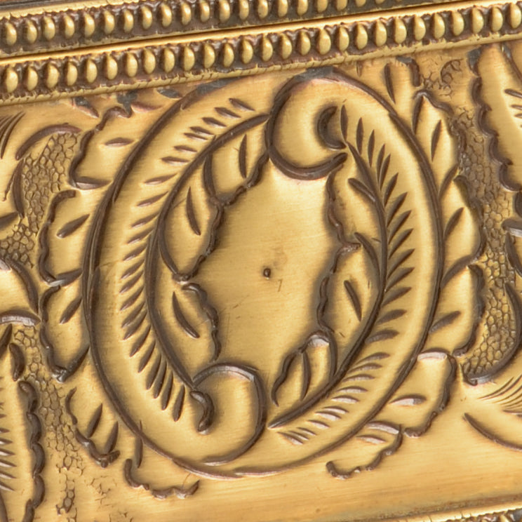Wildwood Linville Oaks Brass Box