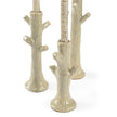Wildwood Faux Bois Candlesticks - Set of 3