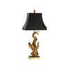 Wildwood Imperial Gold Dragon Lamp