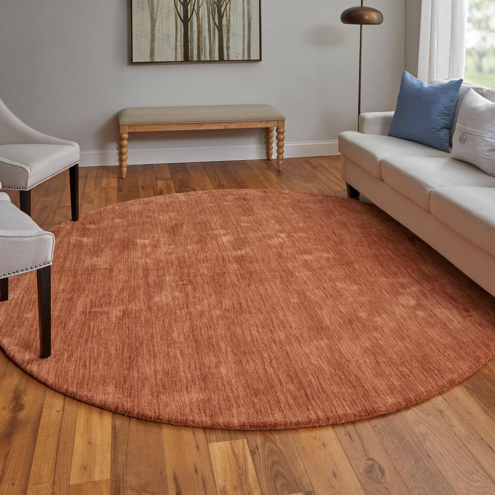 Feizy Luna 8049F Modern Solid Rug