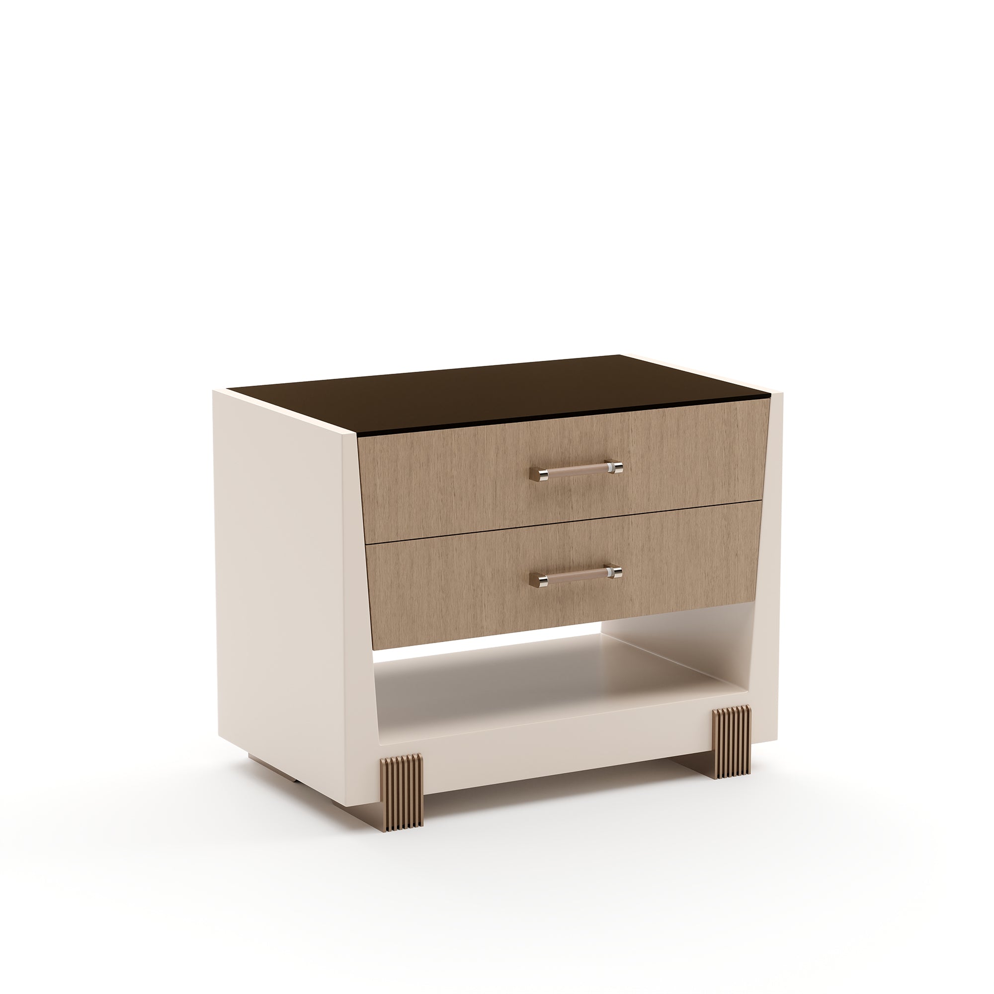 Caracole Counter Balance Large Nightstand INV