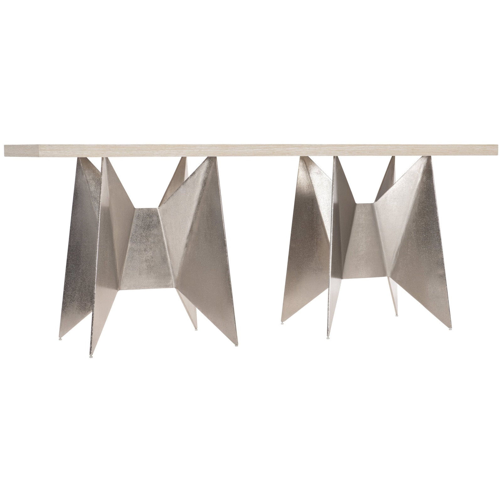 Bernhardt Solaria Double Pedestal Console Table