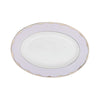Haviland Illusion Pickle Dish - Lavender Platinum