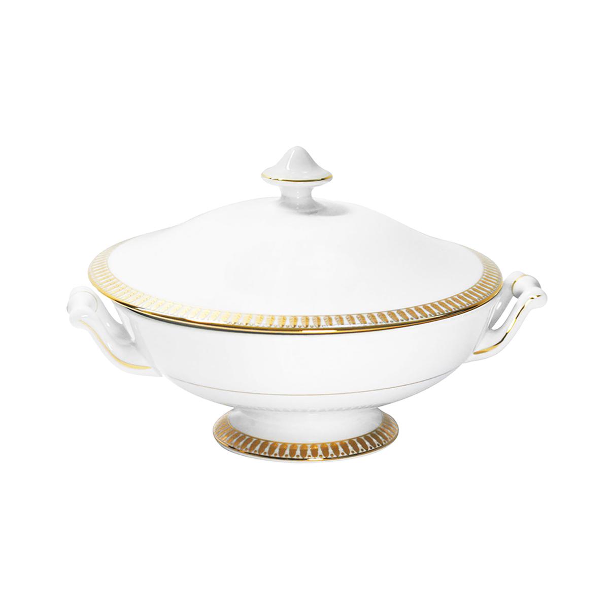 Haviland Plumes Covered Vegetable Dish