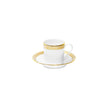 Haviland Plumes Coffee Cup and Saucer