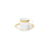 Haviland Plumes Coffee Cup and Saucer
