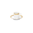 Haviland Plumes Espresso Cup and Saucer