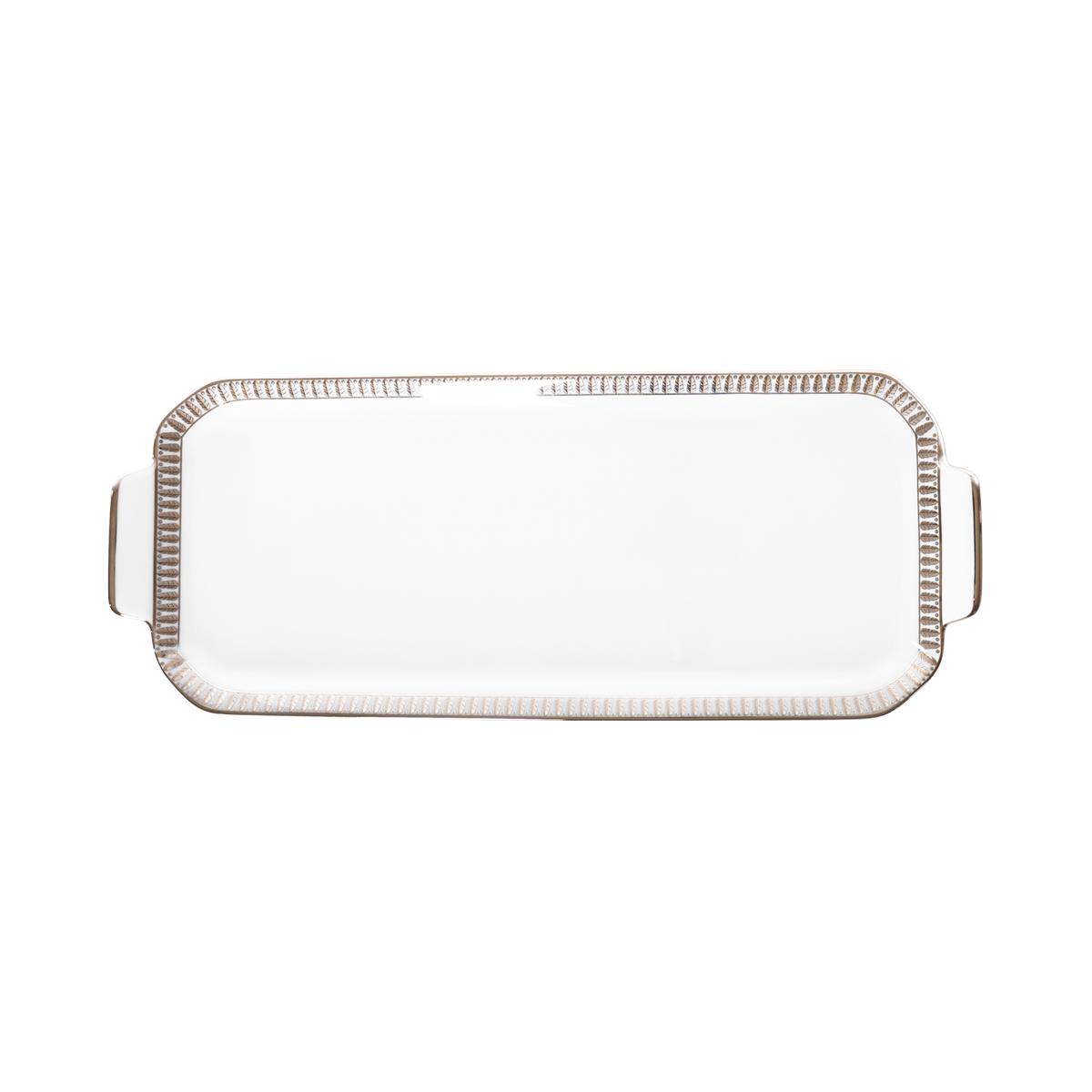 Haviland Plumes Oblong Cake Platter