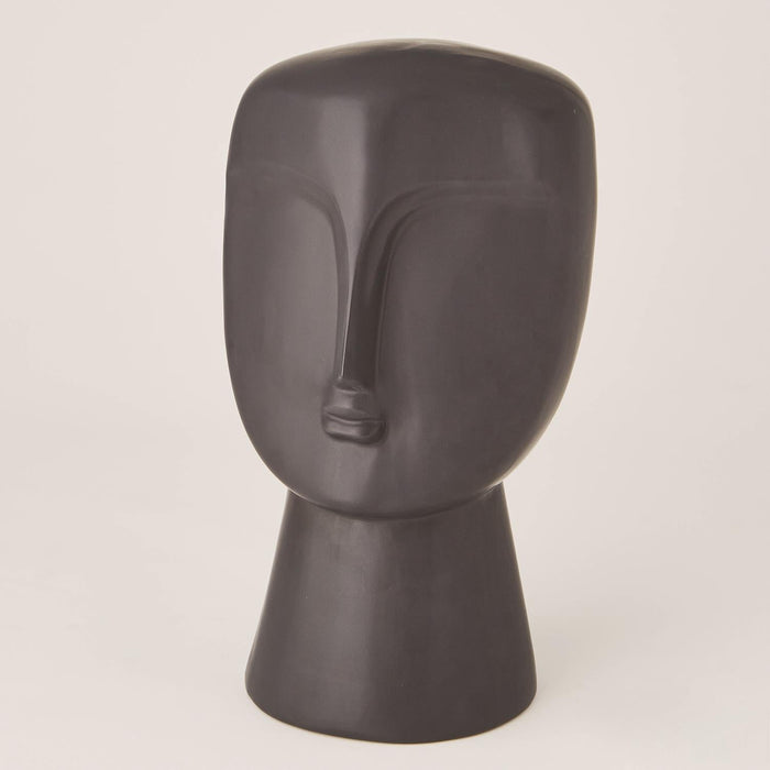 Global Views Modernist Bust - Matte Black