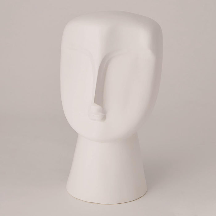 Global Views Modernist Bust - Matte White