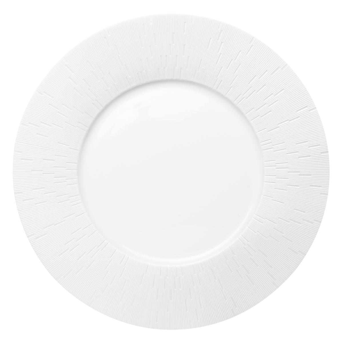 Haviland Infini Blanc Dinner Plate - Large