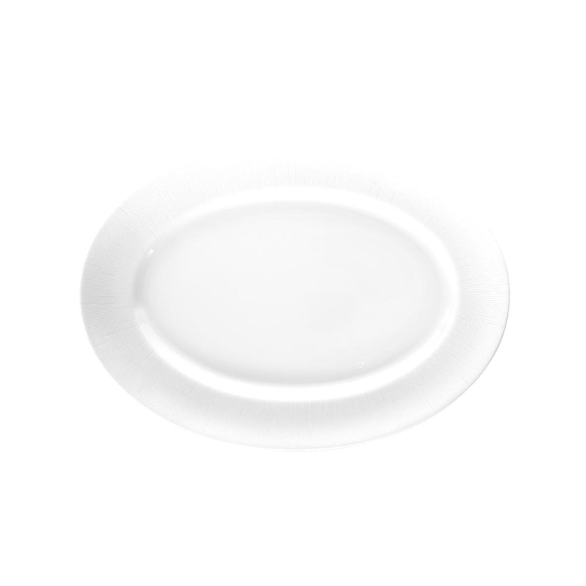 Haviland Infini Blanc Oval Dish - Small
