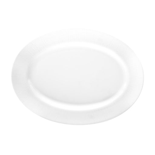 Haviland Infini Blanc Oval Dish - Large
