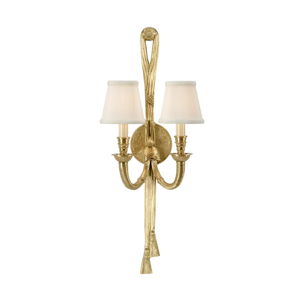 Wildwood Tassel Twist Double Sconce