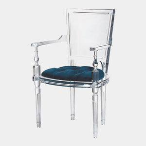 Global Views Marilyn Acrylic Arm Chair
