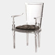 Global Views Marilyn Acrylic Arm Chair