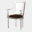 Global Views Marilyn Acrylic Arm Chair