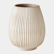 Global Views Vergule Ribbed Vase
