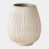 Global Views Vergule Ribbed Vase
