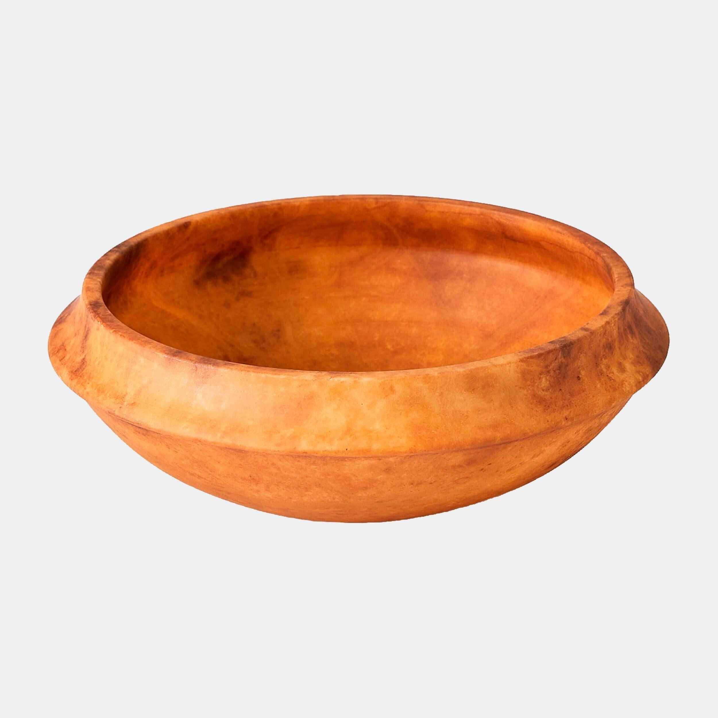 Global Views Cove Edge Alabaster Bowl Clearance
