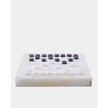 Global Views Augustus Alabaster Chess Checkers Set
