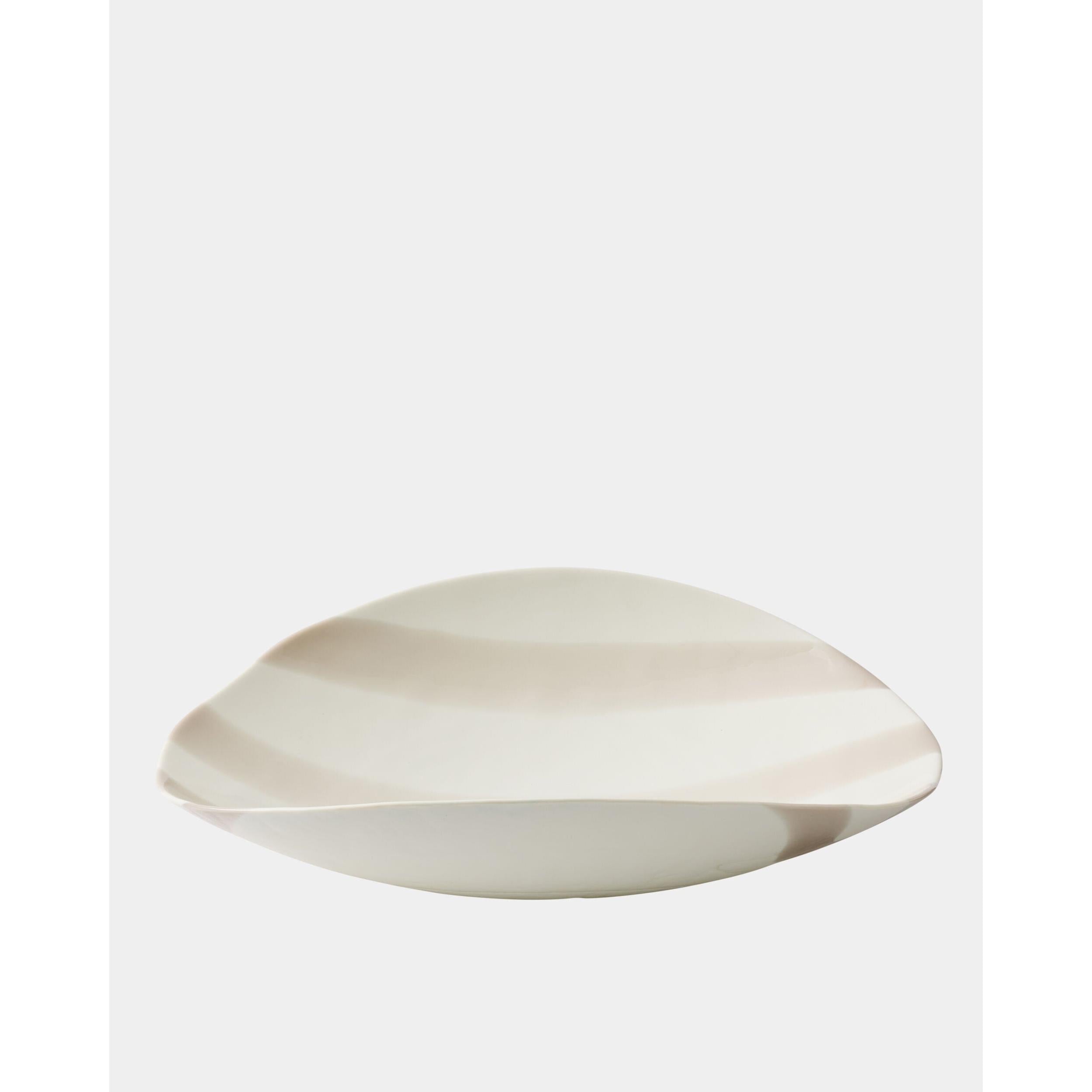 Global Views Palermo Striped Folded Plate