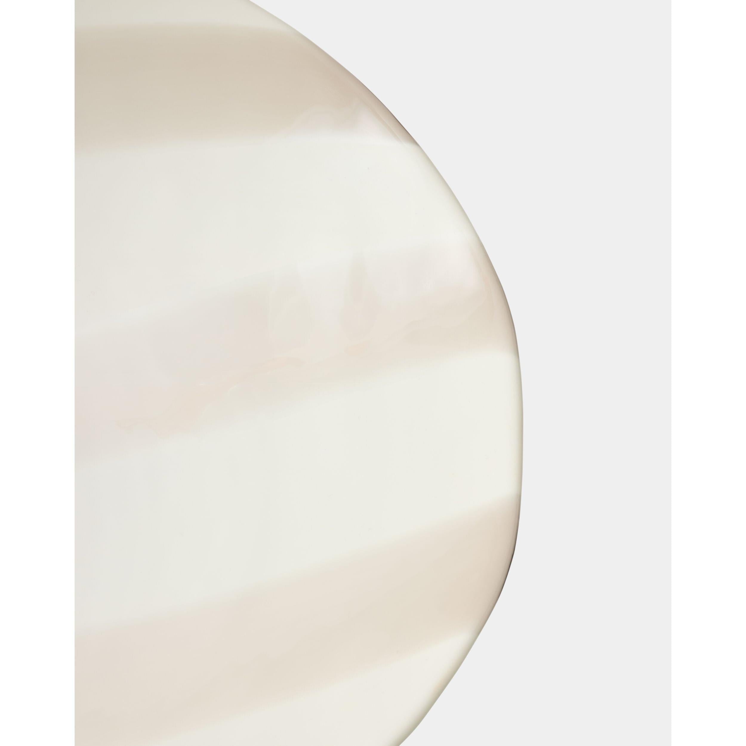 Global Views Palermo Striped Folded Plate