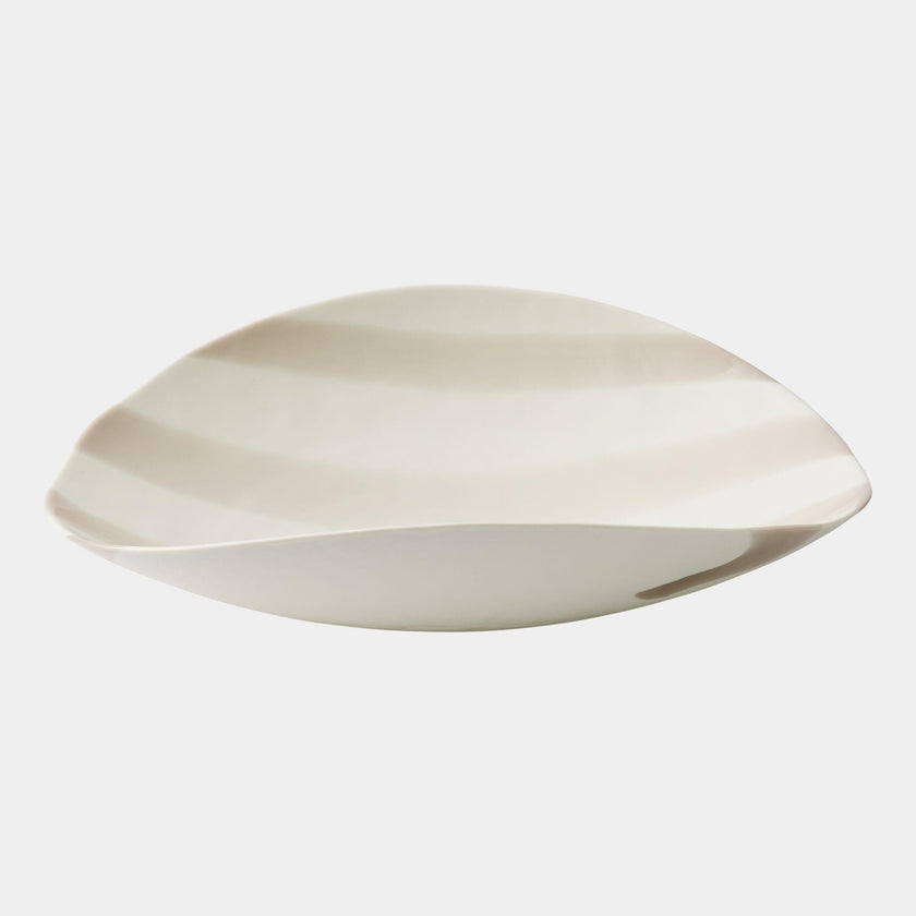 Global Views Palermo Striped Folded Plate