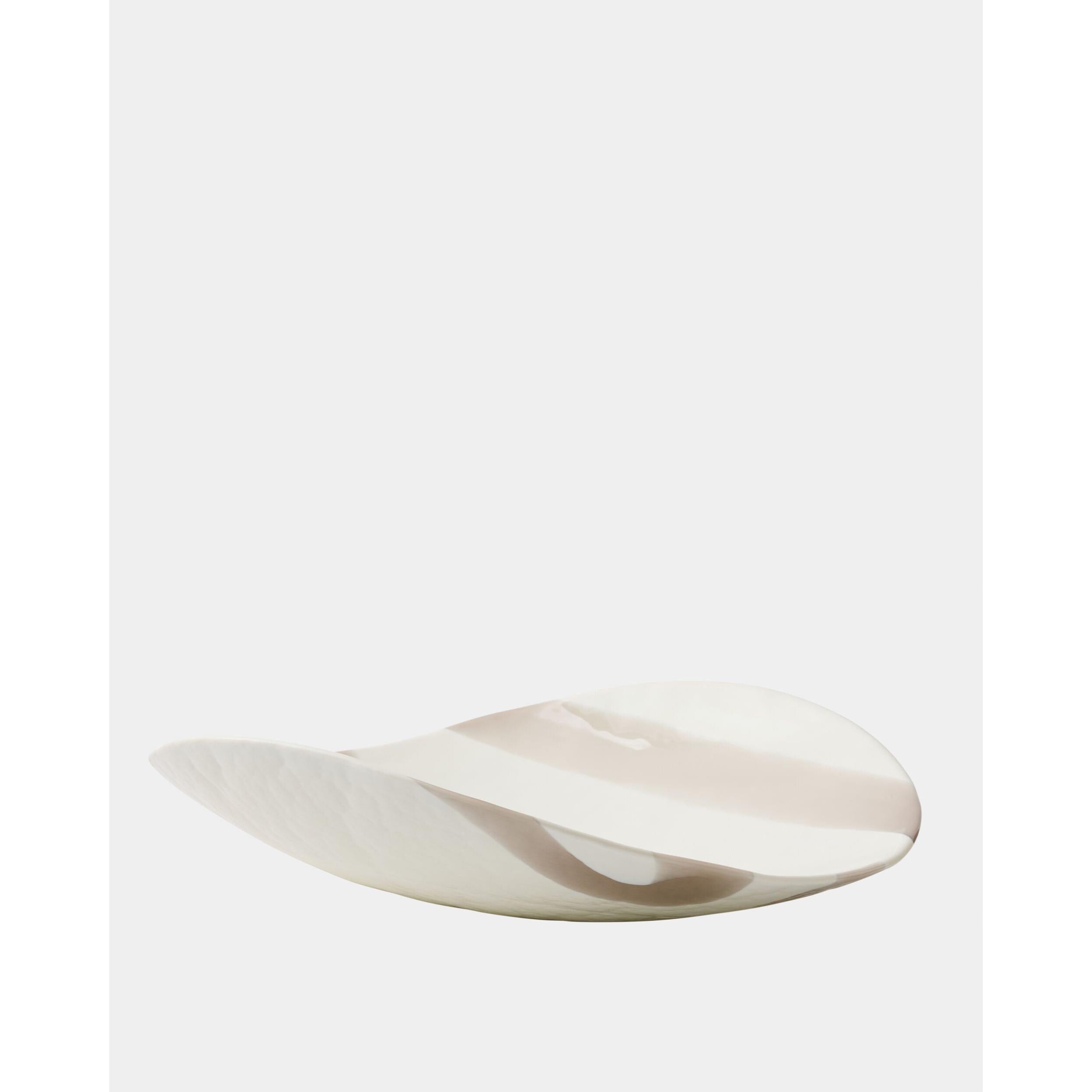Global Views Palermo Striped Folded Plate