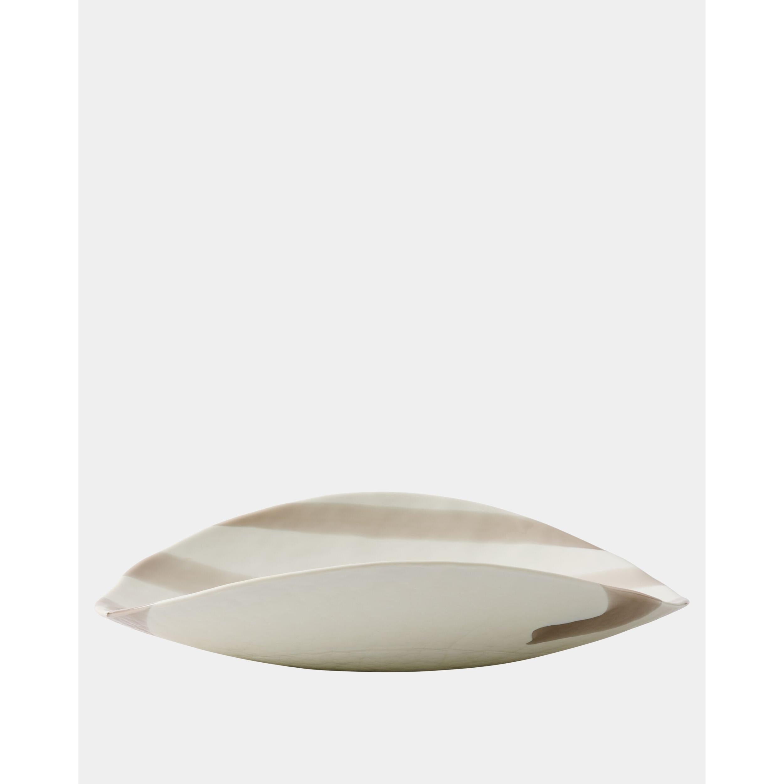 Global Views Palermo Striped Folded Plate