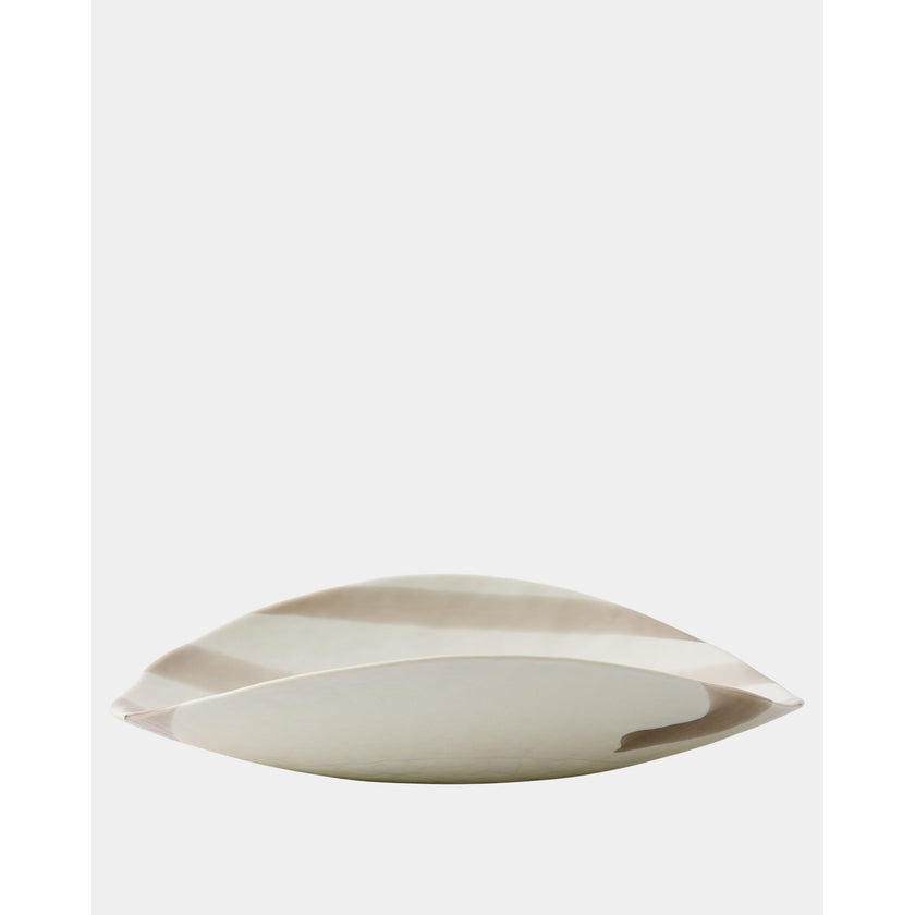 Global Views Palermo Striped Folded Plate
