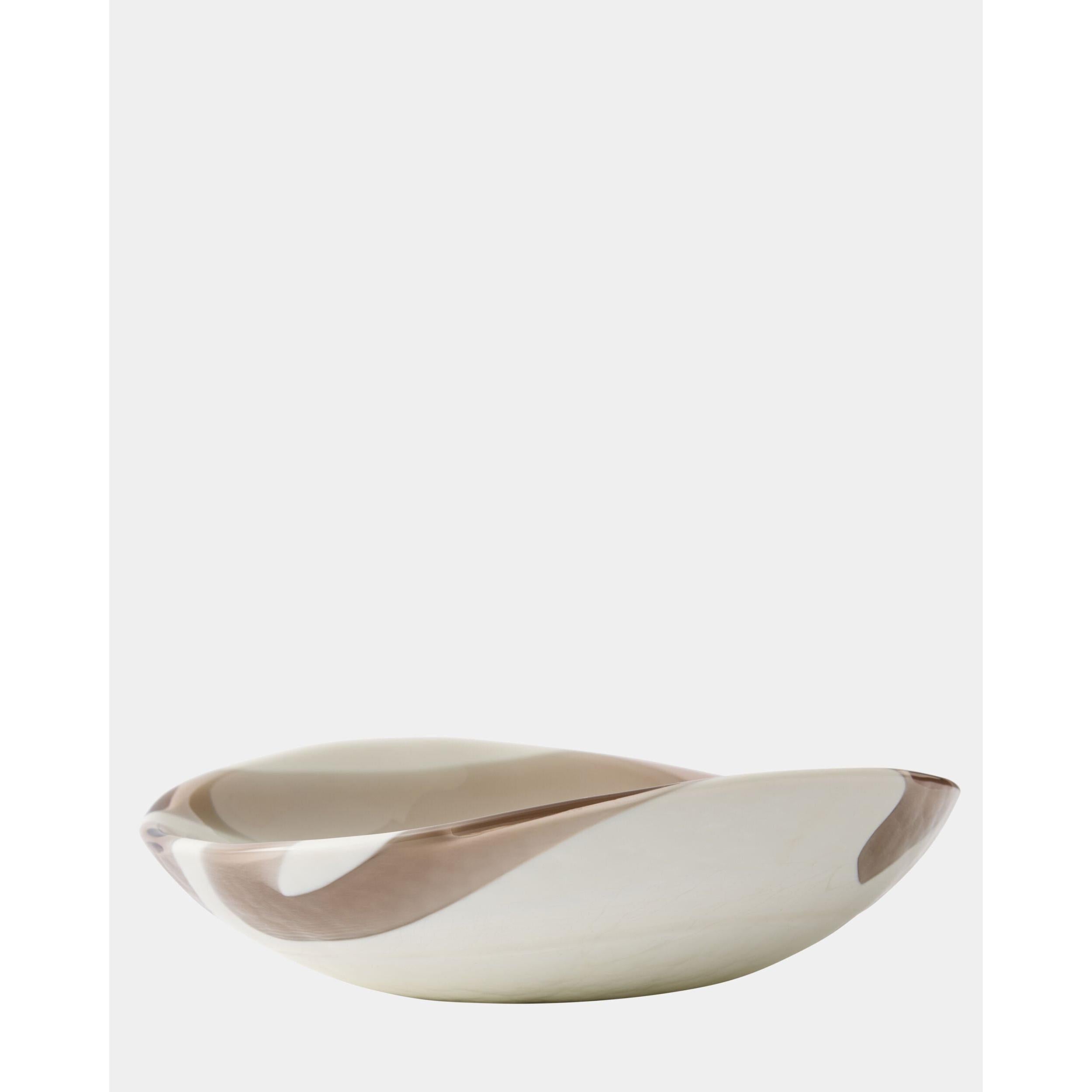 Global Views Palermo Striped Folded Plate