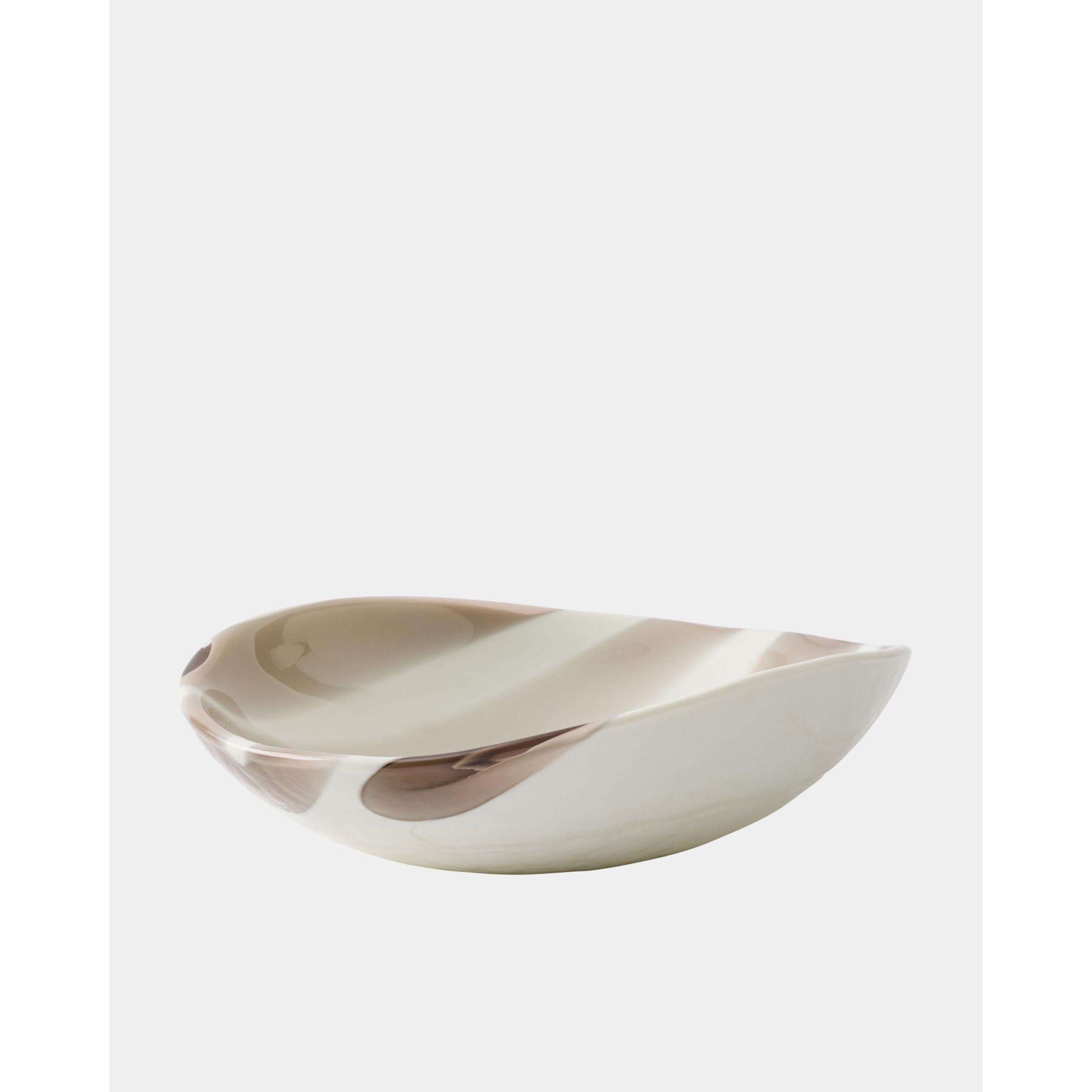 Global Views Palermo Striped Folded Plate