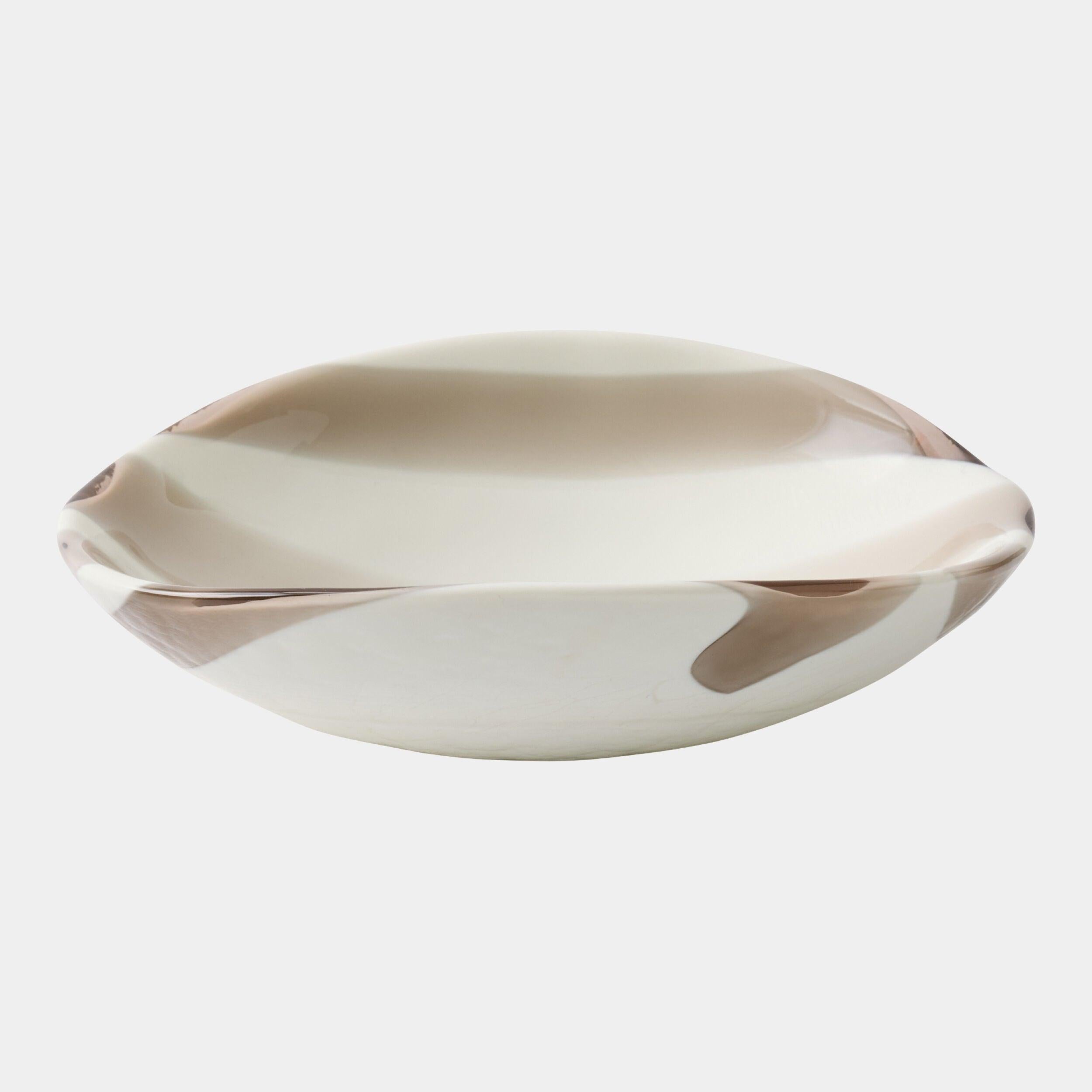 Global Views Palermo Striped Folded Plate