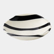 Global Views Palermo Striped Folded Plate