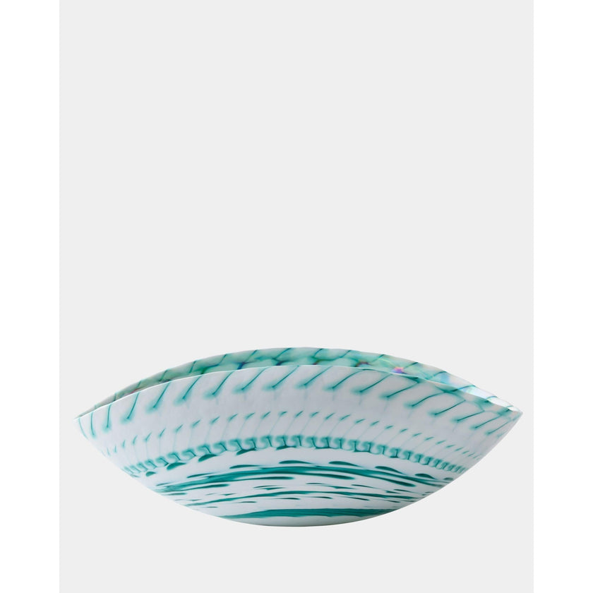 Global Views Spiral Threads Folded Bowl