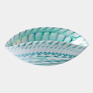 Global Views Spiral Threads Folded Bowl