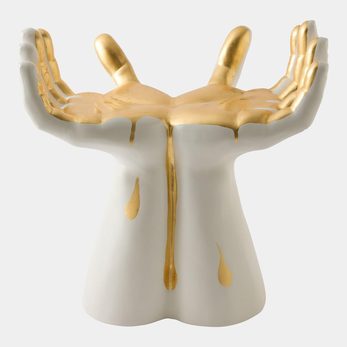 Global Views Hands Stool