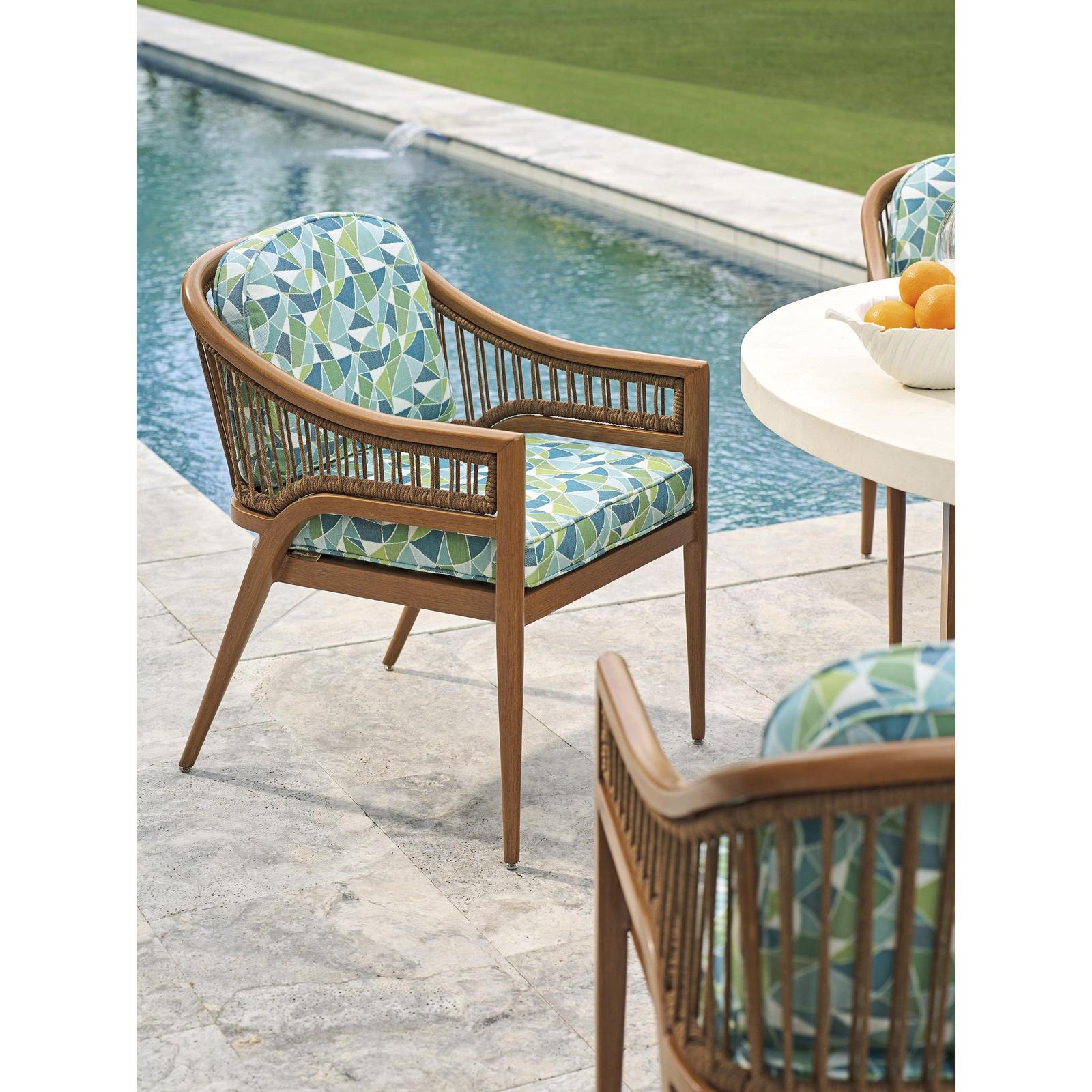 Tommy Bahama Outdoor Palm Desert Poolside Arm Dining Chair