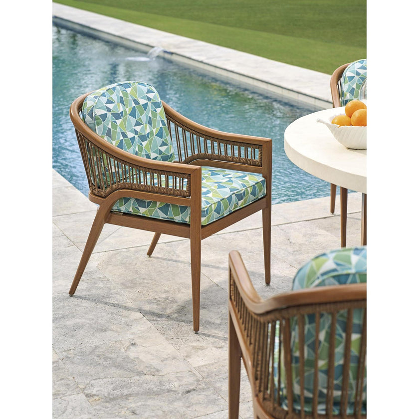 Tommy Bahama Outdoor Palm Desert Poolside Arm Dining Chair