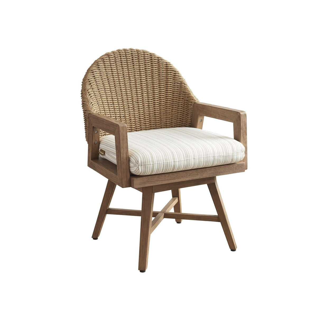 Tommy Bahama Outdoor Isle Of Palms Swivel Dining Chair