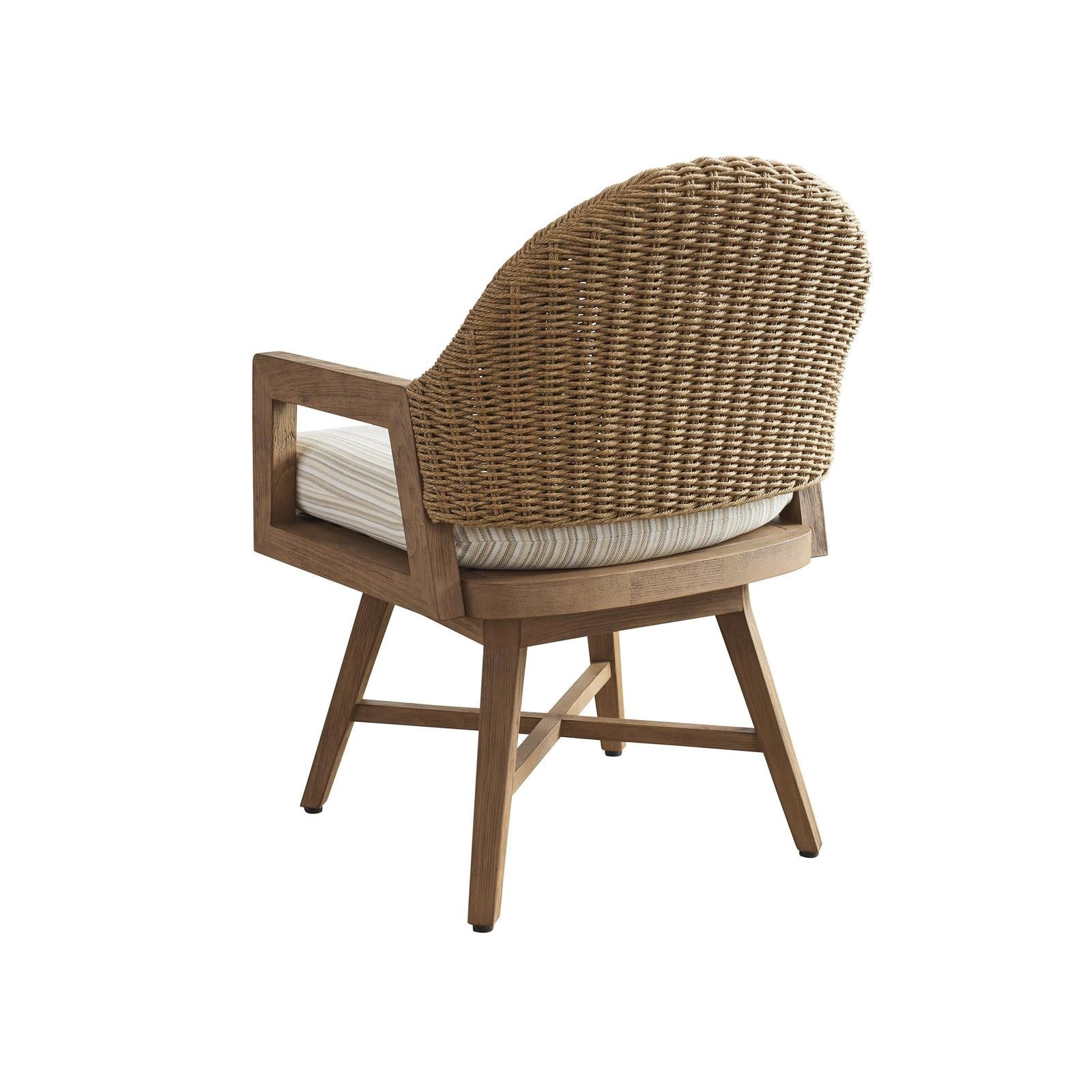 Tommy Bahama Outdoor Isle Of Palms Swivel Dining Chair