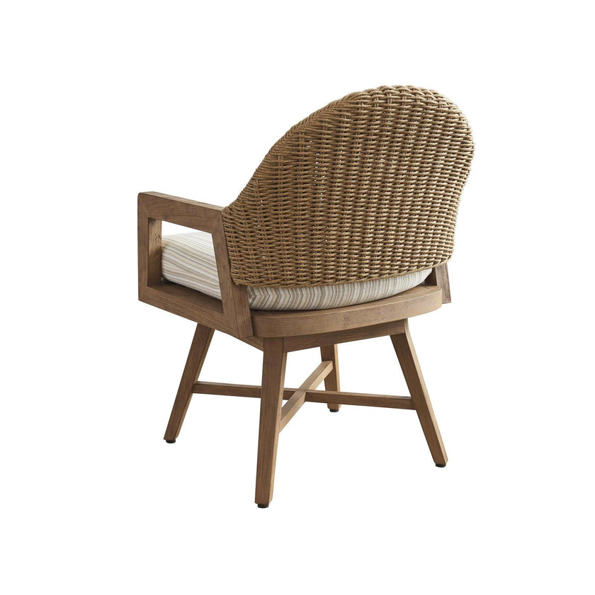 Tommy Bahama Outdoor Isle Of Palms Swivel Dining Chair