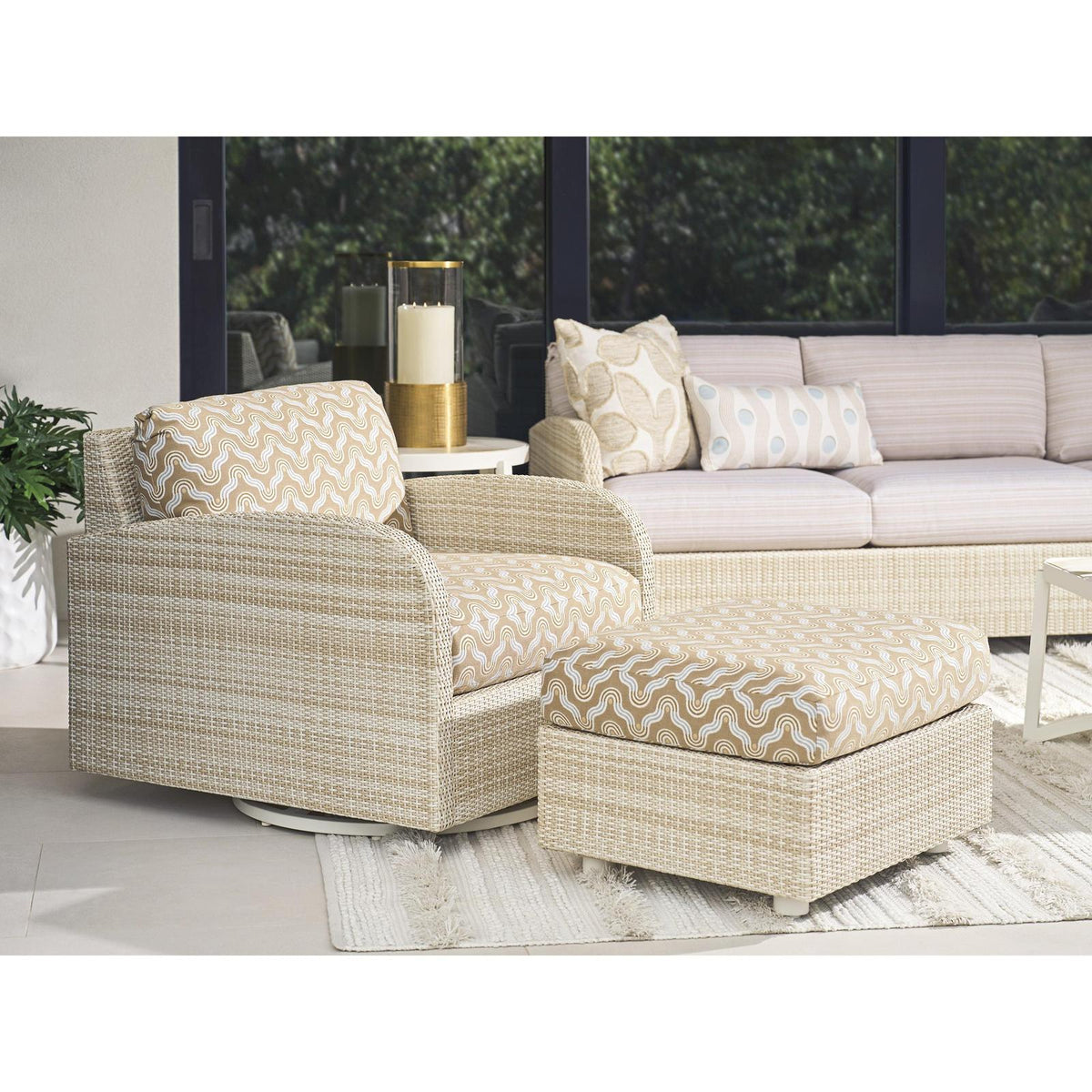 Tommy Bahama Outdoor Sand Dune Ottoman